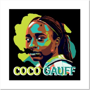 Coco Gauff Posters and Art